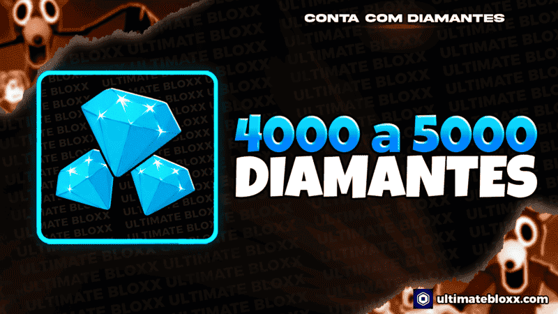 [💎4000~5000] Conta com Diamantes